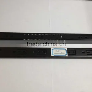 ZY:37MM(1.2*1.0*1.2) 3-Fold Ball Bearing Drawer Slide thumbnail-1