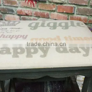 Vintage Wooden Stool thumbnail-3