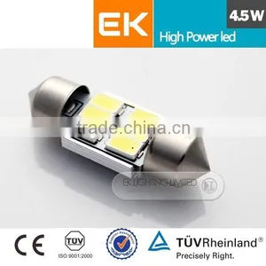 Smart System Error Free AC10-30V T10/W5W/194 5630 3535 Canbus Festoon Led Lights Car Accessories thumbnail-1