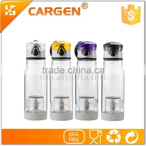 OEM 500ml Portable Plastic Tea Filter Water Bottle thumbnail-4