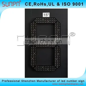 Mongolia 15inch Led Seven Segment Module Outdoor IP65 thumbnail-3