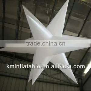 White Inflatable Star thumbnail-1