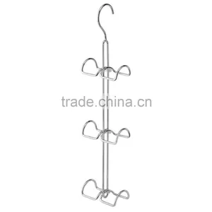 6 Hooks Bronze/Chrome Handbag Holder Hanging Closet Organizer for Closet Accessories thumbnail-3