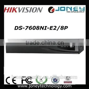 DS-7608NI-E2/8P 8CH 8 POE Ports CCTV NVR Hikvision NVR thumbnail-1