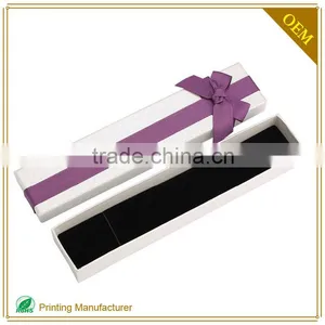 White Premium Hard Paper Gift Box With Lid Tray Custom Logo thumbnail-3