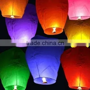 Sky Lanterns Paper Fire Candle / Flying Party Lamp / Fly Papaer Lantern thumbnail-1