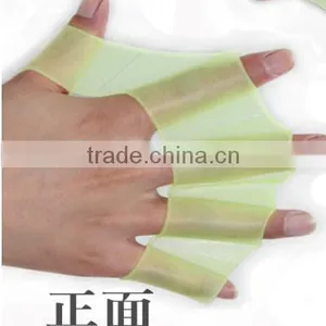 High Quality Silicone Swimming Hand Webbed , Swimming Hand Flippers , Silicone Water Gear Paddles thumbnail-3