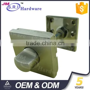 Hot Sale Square Shape Stainless Steel Thumb Turn Lock , Toilet Door Indicator Lock thumbnail-3