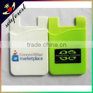 3M Sticker Silicone Card Pocket,silicon Adhesive Card Holder,silicone Smart Wallet for Promotion thumbnail-1