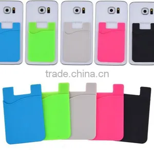 Wholesale Silicone 3m Cell Phone Back Sticker Card Holder thumbnail-3