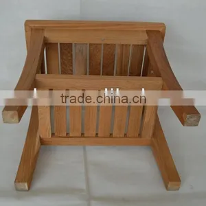 Teak Wooden Comfortable Bathroom Stool FSC Approved thumbnail-4