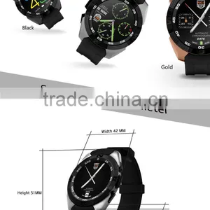NO.1 G5 Smart Watch MTK2502 Heart Rate Monitor Fitness Tracker Call SMS Reminder Remote Camera for Android IOS thumbnail-2