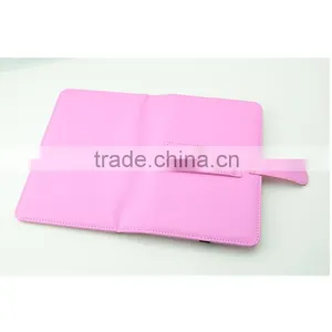 Universal pu Leather Tablet Case Cover for Lenovo Thinkpad 8 for Huawei With Keyboard and Elastic Band Strip thumbnail-3