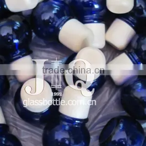 Modena Spherical Type Glass Cork Comestic for Personal Care thumbnail-1