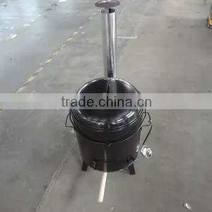 Hot Sale Multifunctional Characoal Bbq Grill Smoker Grill With Chimney thumbnail-1