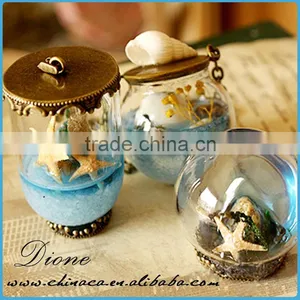 Supplier Globe Glass Necklace, Miniature Globe Pendant, Tiny Ball Necklace Jewelry thumbnail-1