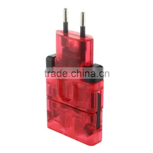 Worldwide Unique Style Non-grounding 10A 250V Travel Schuko Plug Charging for All Over the World thumbnail-6