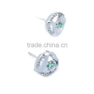 Elegant Design 925 Sterling Silver Jewellery Earrings Imitation Fashionable Design Earrings thumbnail-2