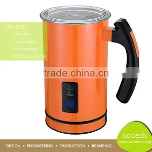 220V Professional Milk Frother Stainless Steel Cappucino Milk Frother thumbnail-1