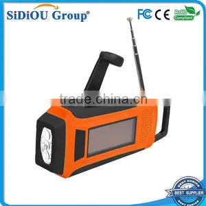 Waterproof Dynamo Rechargeable Flashlight Radio Led Flashlights thumbnail-1