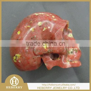 Unique Life Size Crystal Skull Fengshui Crystal Products Good for Home Decoration thumbnail-1