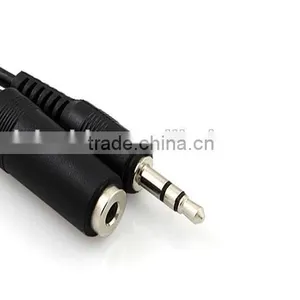 1M Male to Female 3.5MM Aux Cable thumbnail-1