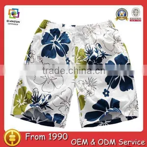 Floral Mens Casual Cotton Cheap Beach Pants thumbnail-1