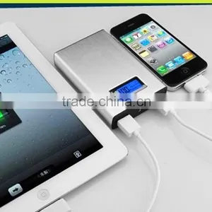 Promotional Gift Newest Model Metal Material Smart Portable 12000mah Power Bank thumbnail-6