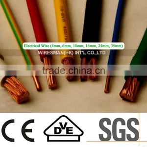 New Design H05V-R/H05V-K 16mm2 Building Wire Pvc Coated Electric Wire thumbnail-2