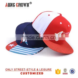 Cool Design 6 Panels Flat Caps thumbnail-1