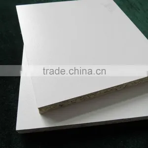 16mm High Gloss White Particle Board for Furniture thumbnail-1