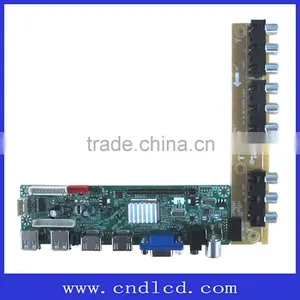 FHD 32inch 42inch 65inch 85inch LCD LED V59 TV Driver Controller Solution for SamSung Panasoni Sharp Auo CMO thumbnail-1