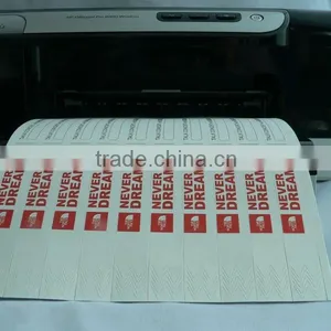 Inkjet Printing Tyvek Wristband thumbnail-1