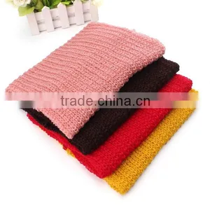 New Design Soft Candy Color Neck Bib Scarfs Kids Knitted Collar Winter Warm Scarf for Children Baby Girls thumbnail-2