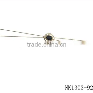 Diamond Pendant Chian Necklace,elegant Necklace for Womems thumbnail-1