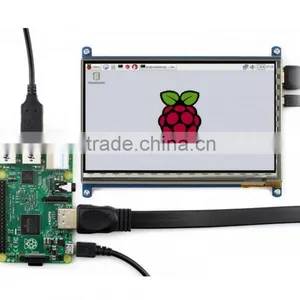 Micro pc 7inch HDMI LCD Raspberry Pi 1024*600 Capacitive Touch Screen Display Supports BB Black &Banana Pi/Pro &Various System thumbnail-2