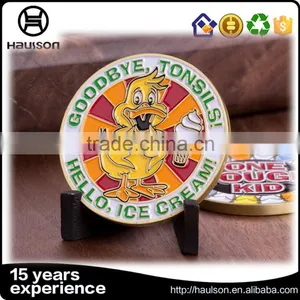 Commerative Odd Shape Brass Material Pure Silver Plating Soft Enamel Custom Souvenir Metal Embossed Challenge Coin thumbnail-5