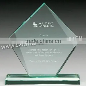 Cheap Jade Glass Plaque Trophy New Design thumbnail-1