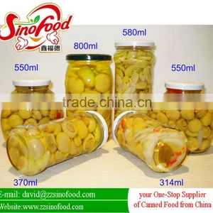 A Grade Canned Mushrooms Whole in Glass Jar thumbnail-3