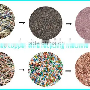 Waste Scrap Copper Wire Granulator/Waste Wire Crushin Recycling Machine for Sale Price thumbnail-3