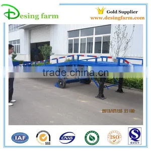 Hydraulic Adjustable Forklift Container Loading Yard Ramp thumbnail-3