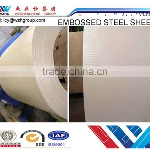 Prepainted Galvanized Diamond Embossed Steel Coil/sheet, Export to Nigeria, Africa From China thumbnail-1