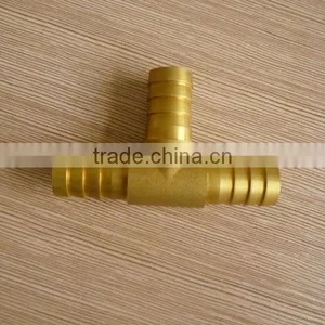 Brass 3 Way Hose Connector With Valve thumbnail-2