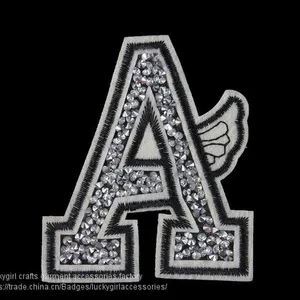 Wholesale Women Dresses Bodice Crystal Rhinestone Applique thumbnail-2