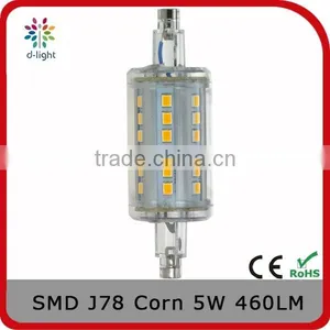 J78 460lm 5w Equal to 50w R7S 2835 Smd Led Corn Light With UL Standard thumbnail-1