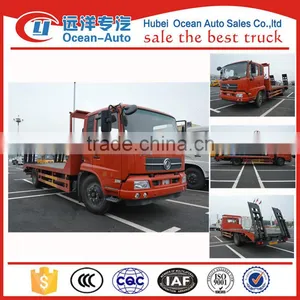 4*2 Dongfeng Kingrun 5 Tons Mini Flatbed Truck for Sale thumbnail-1