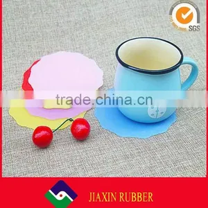 Cheap Affordable Drink Coaster,flexible Round Silicone Cup Coaster thumbnail-6