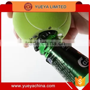 Creative Tennis Ball Bottle Opener Mutifunctional Fridge Sticker Musical Opener thumbnail-3