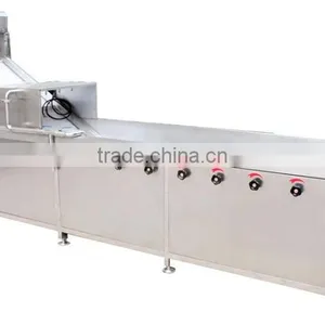 OULENO Multi Function Vegetable Cleaning Machine Eddy Current Bubble Cleaning Machine Continuous Vegetable Washing Machine Sausa thumbnail-1