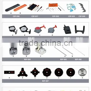 Gasoline Brush Cutter Spare Parts/ High Quality Spare Parts for Brush Cutter thumbnail-4